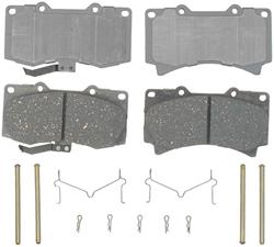 ACDelco Silver Brake Pads for 2006-2010 H3, 2009-2010 H3T - 19285998