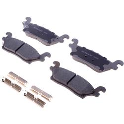 ACDelco Silver Ceramic Disc Brake Pads for 2006-2010 H3, 2009-2010 H3T - 19429879