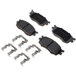 ACDelco Silver Ceramic Disc Brake Pads for 2006-2011 ACCENT, RIO5, 2005-2011 RIO - 19431125