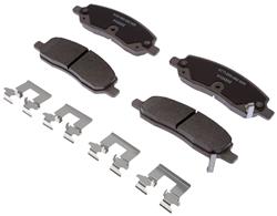 ACDelco Silver Brake Pads for 2006-2011 DTS, LUCERNE - 19391206