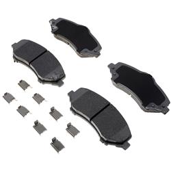 ACDelco Silver Ceramic Disc Brake Pads 19431132