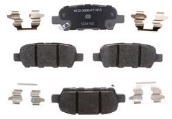 ACDelco Silver Brake Pads for 2007-2009 ALTIMA, 2007-2012 SENTRA - 19339869
