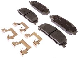 ACDelco Silver Brake Pads for 2012 CAPRICE, 2008-2009 G8 - 19387597