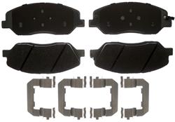 ACDelco Silver Brake Pads for 2009-2012 GENESIS - 19339876