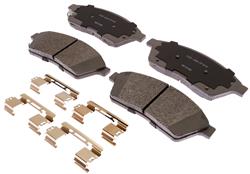 ACDelco Silver Brake Pads for 2011 9-4X, 2010-2016 SRX - 19387601
