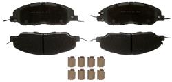 ACDelco Silver Brake Pads for 2011-2014 MUSTANG - 19339882