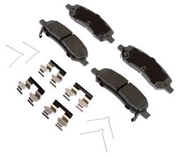 ACDelco Silver Brake Pads for 2013-2016 DART - 19422330