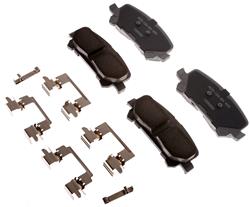 ACDelco Silver Brake Pads for 2015-2020 CANYON, COLORADO - 19428016