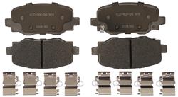 ACDelco Silver Brake Pads for 2016-2020 500X, 2023-2025 HORNET, 2015-2023 RENEGADE - 19383546