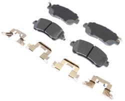 ACDelco Silver Brake Pads for 2016 IA, 2019-2020 YARIS, 2017-2018 YARIS IA - 19422334