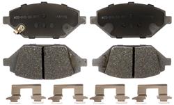 ACDelco Silver Brake Pads for 2016 SPARK - 19365970