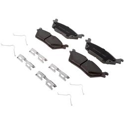 ACDelco Silver Ceramic Disc Brake Pads for 2021-2024 F-150, 2024 F-150 LIGHTNING - 19459798