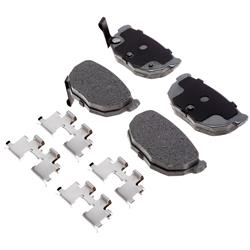 ACDelco Silver Brake Pads for 1984-1988 200SX, 1989-1998 240SX, 1984-1989 300ZX - 19431149