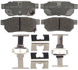 ACDelco Silver Brake Pads 19313766