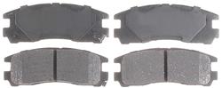 ACDelco Silver Brake Pads 19313767