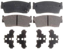 ACDelco Silver Brake Pads 19324112