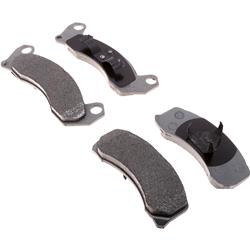 ACDelco Silver Brake Pads for 1985-1993 MUSTANG, 1987-1988 THUNDERBIRD - 19429942