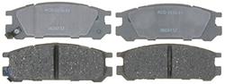 ACDelco Silver Brake Pads for 1993-1998 IMPREZA, 1990-1999 LEGACY, 1992-1997 SVX - 19255862