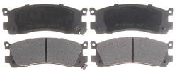 ACDelco Silver Brake Pads for 1992-1995 929, 1995-2002 MILLENIA, 1993-1998 MPV - 19324115