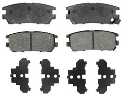 ACDelco Silver Brake Pads for 1992-2000 MONTERO - 19305673