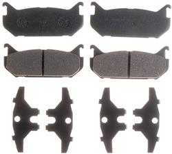 ACDelco Silver Brake Pads for 1993-1997 PROBE, MX-6, 1993-2002 626 - 19323981