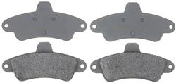 ACDelco Silver Brake Pads for 1995-2000 CONTOUR, MYSTIQUE - 19287865