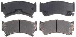 ACDelco Silver Brake Pads for 1995-1998 200SX, 1995-1999 SENTRA - 19313801