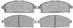 ACDelco Silver Brake Pads for 1996-2001 PATHFINDER, 1997-1998 QX4 - 19313804