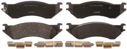ACDelco Silver Brake Pads for 2001-2008 RAM 3500, RAM 2500, 2006-2008 RAM 1500 - 19386951