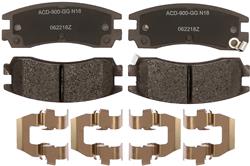 ACDelco Silver Brake Pads 19383291