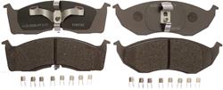 ACDelco Silver Brake Pads for 1998-2005 NEON - 19338595