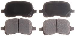 ACDelco Silver Brake Pads for 1998-2002 COROLLA, PRIZM - 19313813