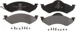 ACDelco Silver Brake Pads for 1999 DAKOTA, 1998-1999 DURANGO - 19323991