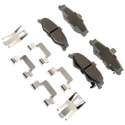 ACDelco Silver Brake Pads for 1998-2002 CAMARO, FIREBIRD, 2001-2004 II - 19427980