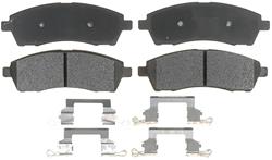ACDelco Silver Brake Pads for 1999-2004 F-350 SUPER DUTY, F-250 SUPER DUTY, 2000-2005 EXCURSION - 19323992