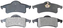 ACDelco Silver Brake Pads for 1999-2004 GRAND CHEROKEE - 19286099