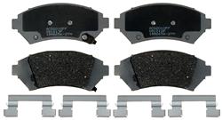 ACDelco Silver Brake Pads for 2000-2005 LESABRE - 19360250