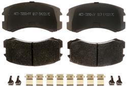 ACDelco Silver Brake Pads for 2002-2007 LANCER - 19383308