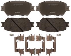 ACDelco Silver Brake Pads for 2002-2006 CAMRY, 2006 GS300, 2009-2015 IS250 - 19383309