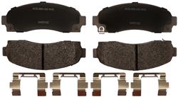 ACDelco Silver Brake Pads for 2005-2006 EQUINOX, 2006 TORRENT, 2002-2007 VUE - 19286280
