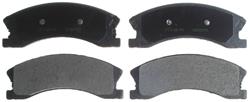 ACDelco Silver Brake Pads for 1999-2004 GRAND CHEROKEE - 19286162