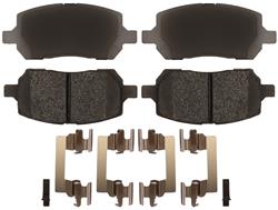 ACDelco Silver Brake Pads for 2005-2010 COBALT, 2007-2009 G5, 2003-2007 ION - 19383312