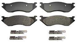 ACDelco Silver Brake Pads for 2003-2006 DURANGO, 2002-2005 RAM 1500 - 19324006