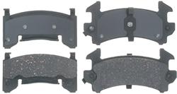 ACDelco Silver Brake Pads for 2003 S10, SONOMA - 19286173