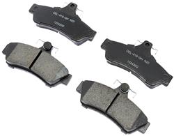 ACDelco Gold Ceramic Brake Pads for 2004-2006 GTO - 19428173