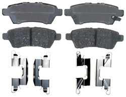 ACDelco Gold Ceramic Brake Pads for 2005-2012 PATHFINDER, 2006-2007 XTERRA - 19158240