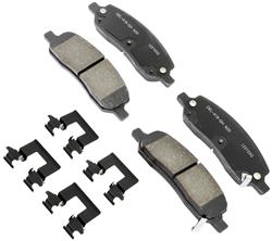 ACDelco Gold Ceramic Brake Pads for 2006-2011 DTS, LUCERNE - 19427993