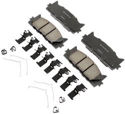 ACDelco Gold Ceramic Brake Pads 19428046