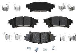 ACDelco Gold Ceramic Brake Pads for 2012-2017 PRIUS V - 19304721