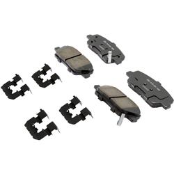 ACDelco Gold Hybrid Brake Pads for 2010-2016 SANTA FE, 2013-2016 SANTA FE SPORT, 2011-2015 SORENTO - 19428137